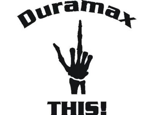 Duramax This Decal