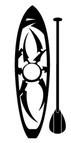 Paddle Board Design Decal