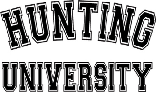 Hunting University Decal