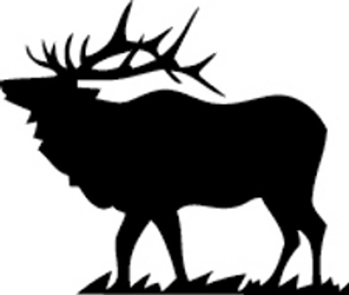 Buck Decal #17 (Elk)