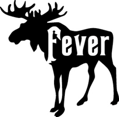 Moose Fever Decal