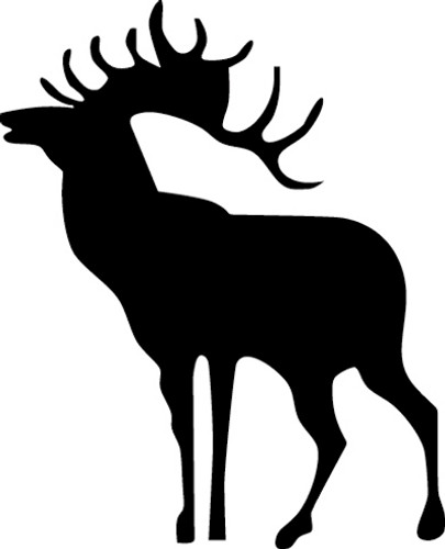 Buck Decal #2 (Moose)