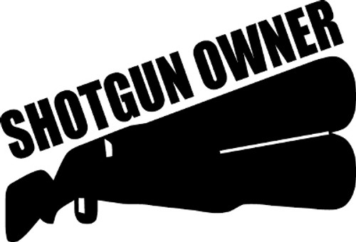 Shotgun Owner Decal