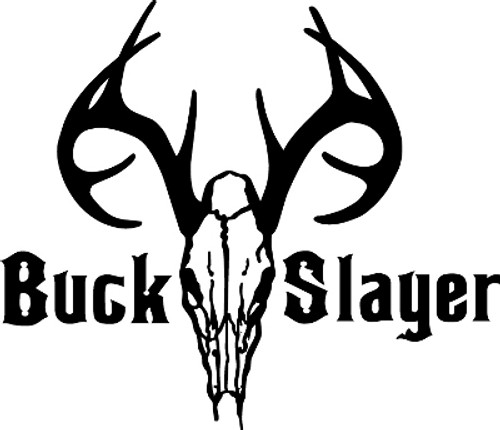 Buck Slayer Hunting Decal #2