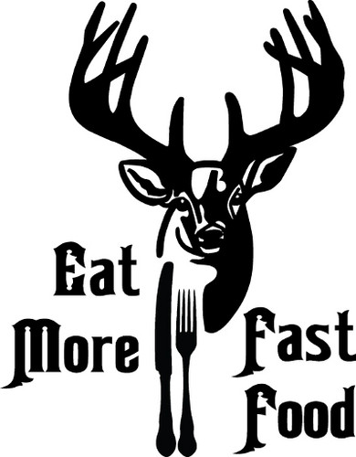 Eat More Fast Food Decal