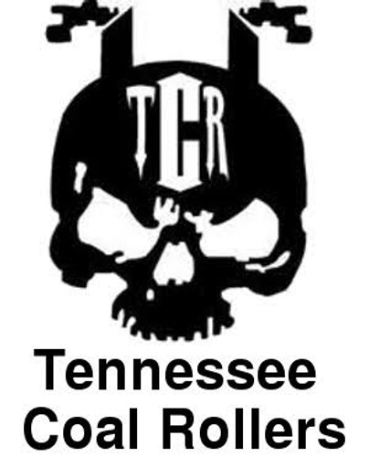 Tennessee Coal Rollers Skull Decal