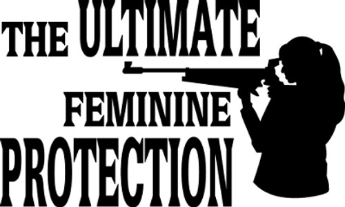 The Ultimate Feminine Protection Decal