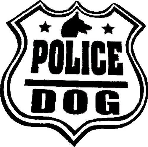Police Dog Decal