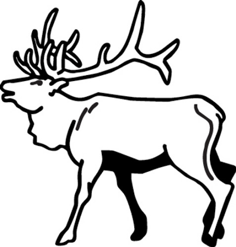 Buck Decal