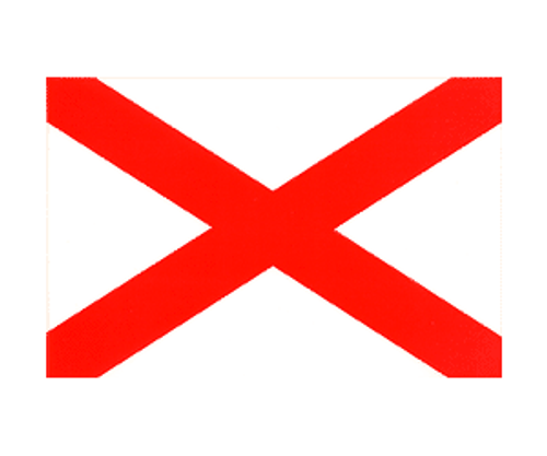 Alabama State Flag Decal