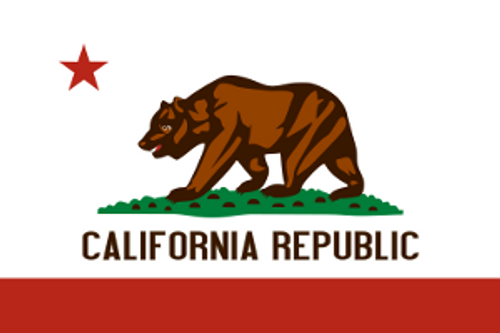 California State Flag Decal