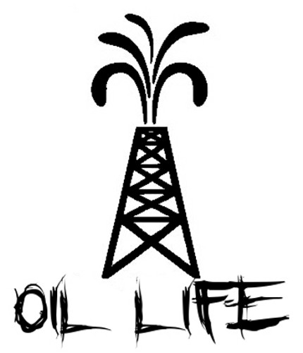 Oil Life Derrick Decal