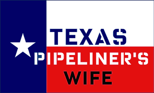 Texas Pipeliner's Wife Sticker