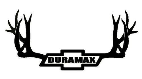Duramax Chevy Buck Decal