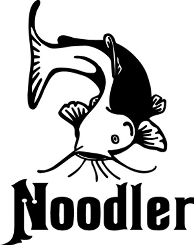 Catfish Noodler Fishing Decal