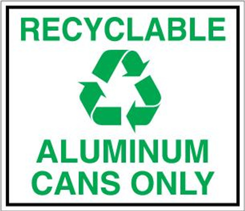 Recyclable Aluminum Cans Only