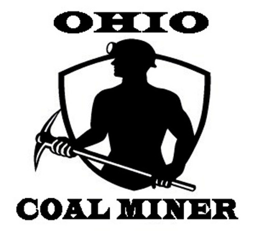 Ohio Coal Miner Decal