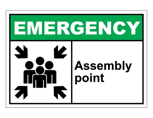 ANSI Emergency Assembly Point