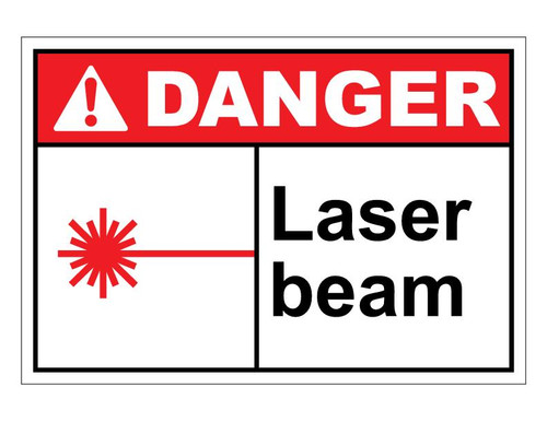 ANSI Danger Laser Beam