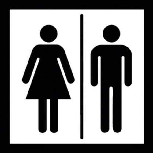 Men and Women Restroom Sign