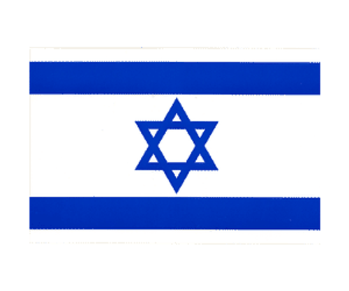 Israel Flag Decal