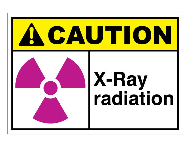 ANSI Caution X-Ray Radiation