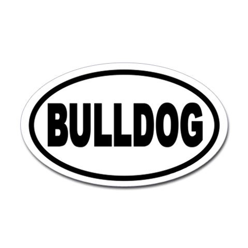 Dogs Oval Sticker