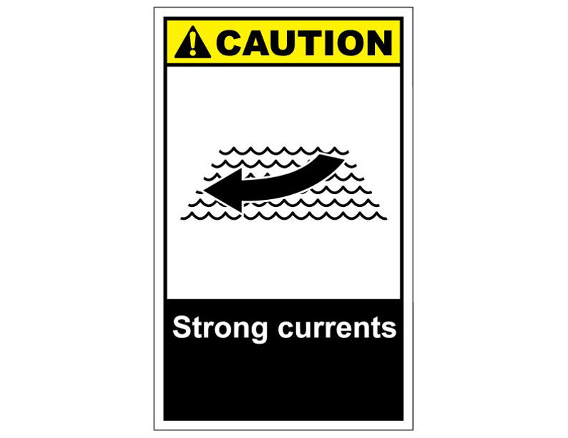 ANSI Caution Strong Currents