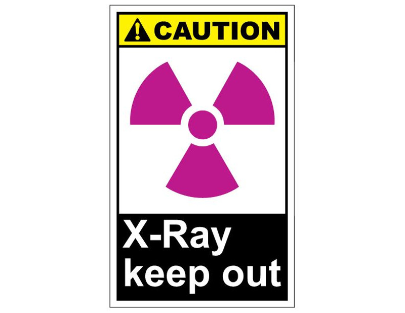 ANSI Caution X-Ray Keep Out