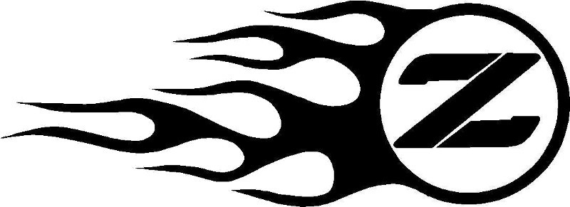 Nissan Z Flame Decal