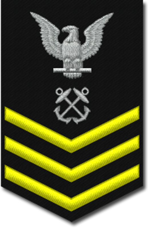 US Navy Petty Officer First Class  (E6)