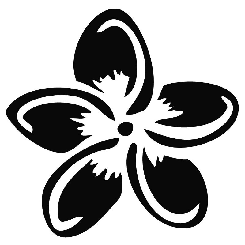 Free Free Flower Decal Svg 686 SVG PNG EPS DXF File