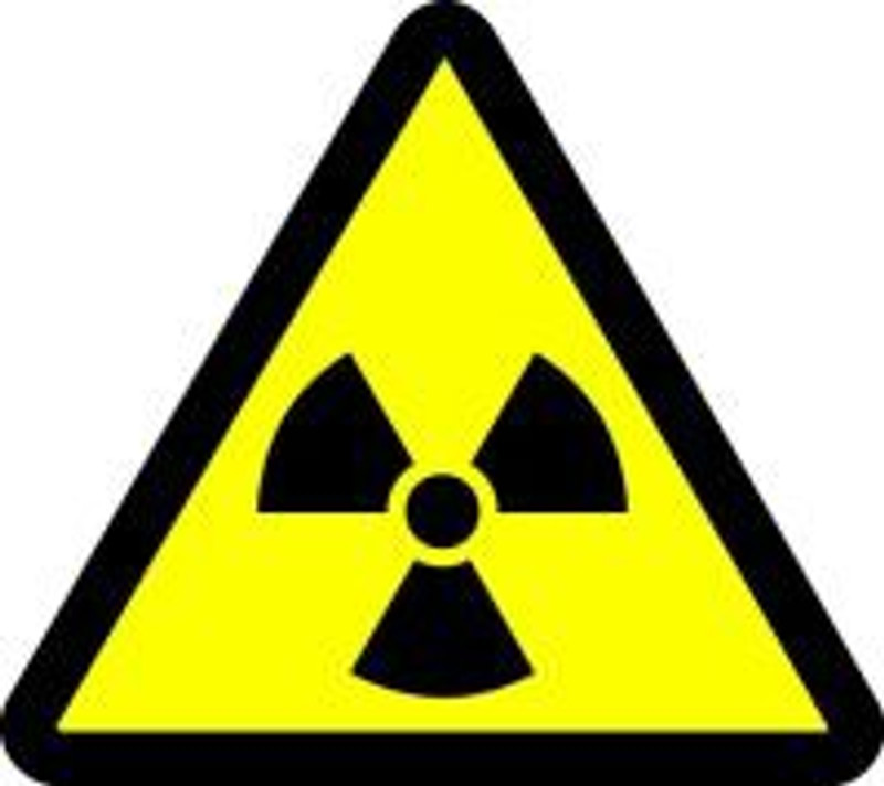 Radioactive Material Hazard (ISO Triangle Hazard Symbol)