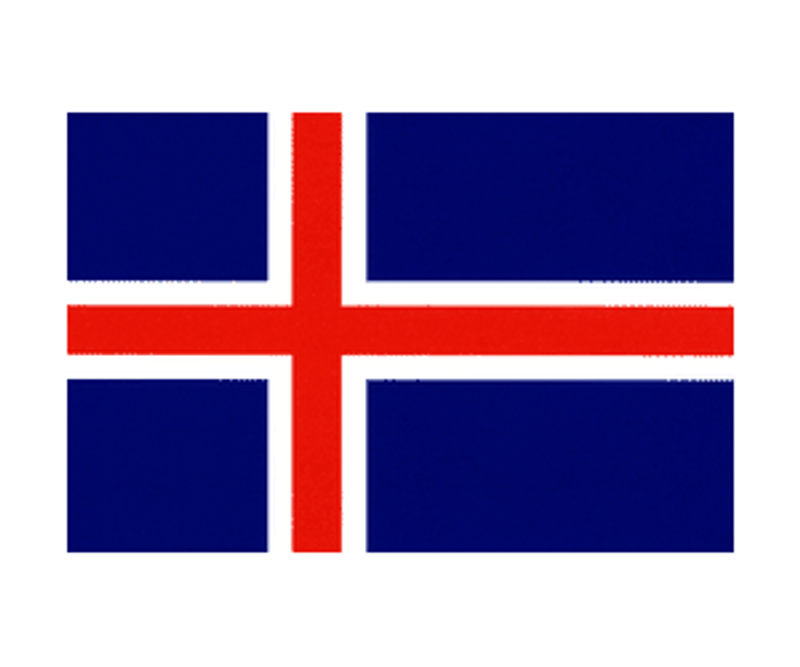 Iceland Flag Decal