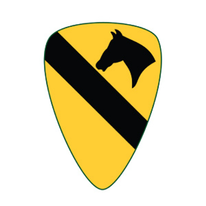 USA 1st Cavalry Decal