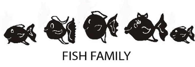 Fish Family Decals