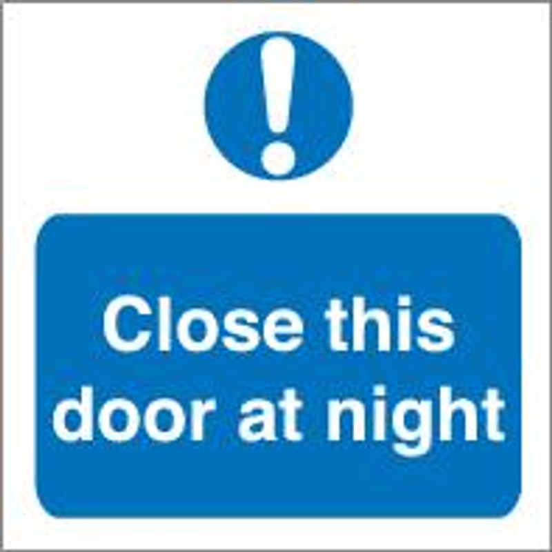 Close This Door At Night