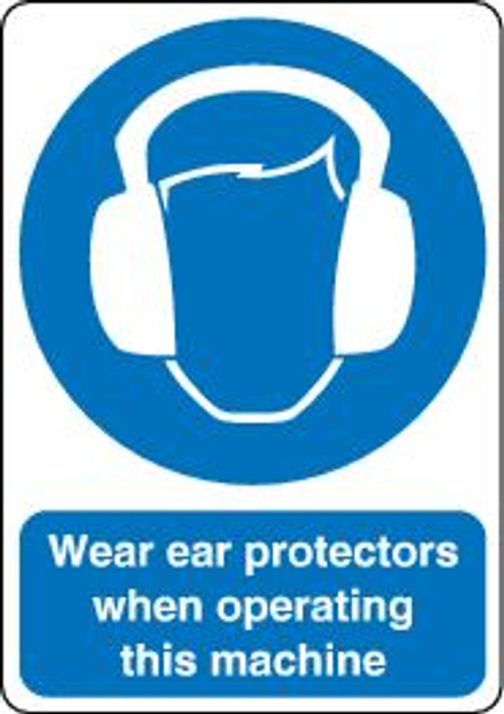 Wear Ear Protectors When Operating This Machine