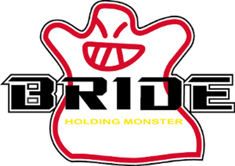 JDM Bride Holding Monster Sticker