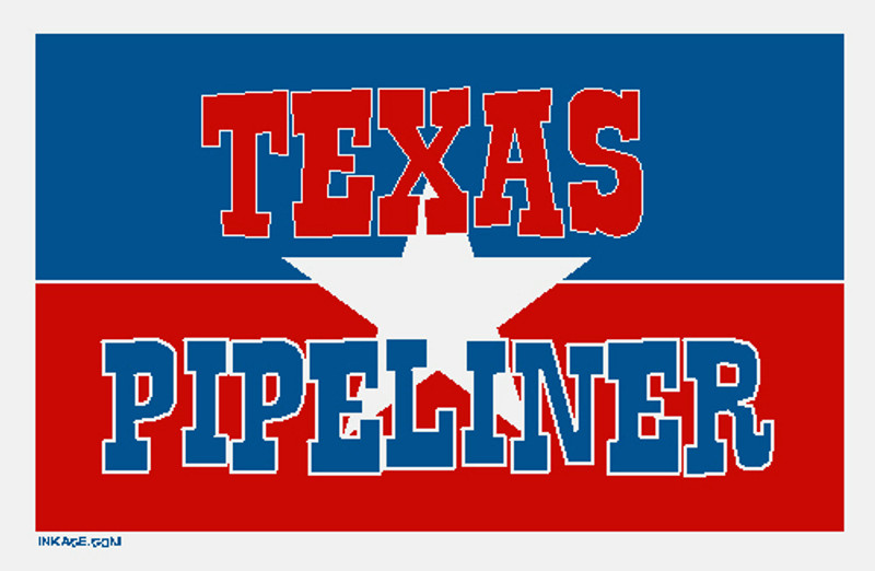 Texas  Pipeliner Sticker