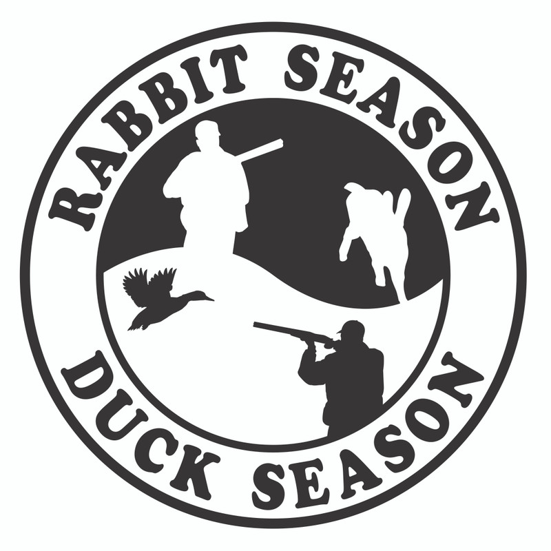 Duck Hunting Season Decal