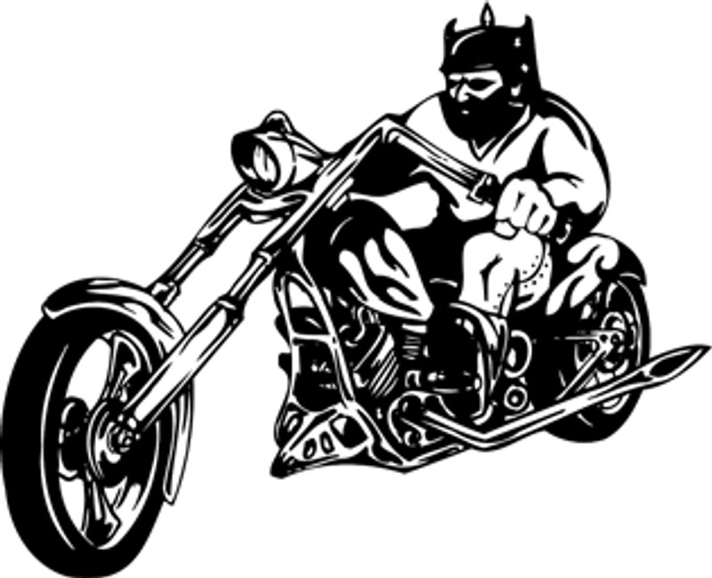 The Bike of Choice Motorcycle Decal