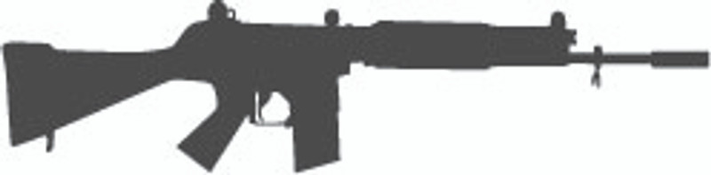 Cadillac Gage Stoner 63 Rifle Decal