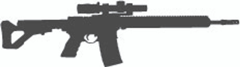 MK12 Rifle Decal