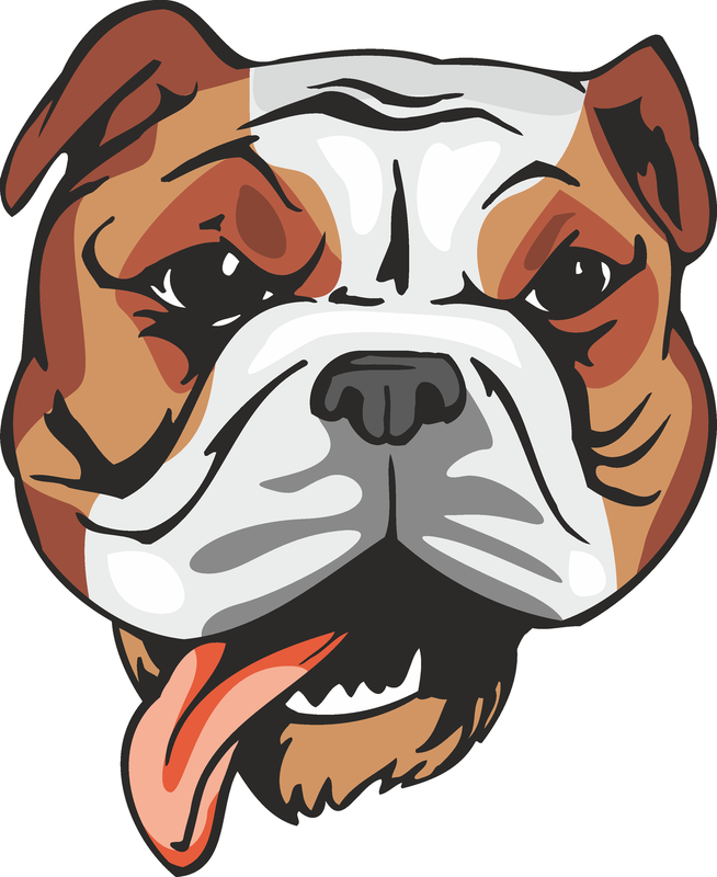 Bulldog Dog Sticker