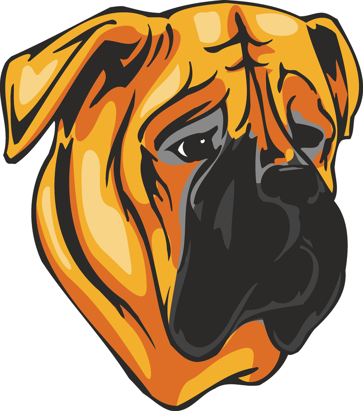 Bullmastiff Dog Sticker