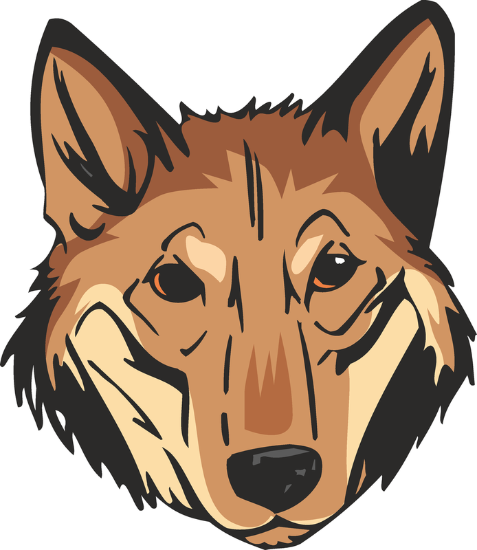 Kunming Wolf Dog Sticker