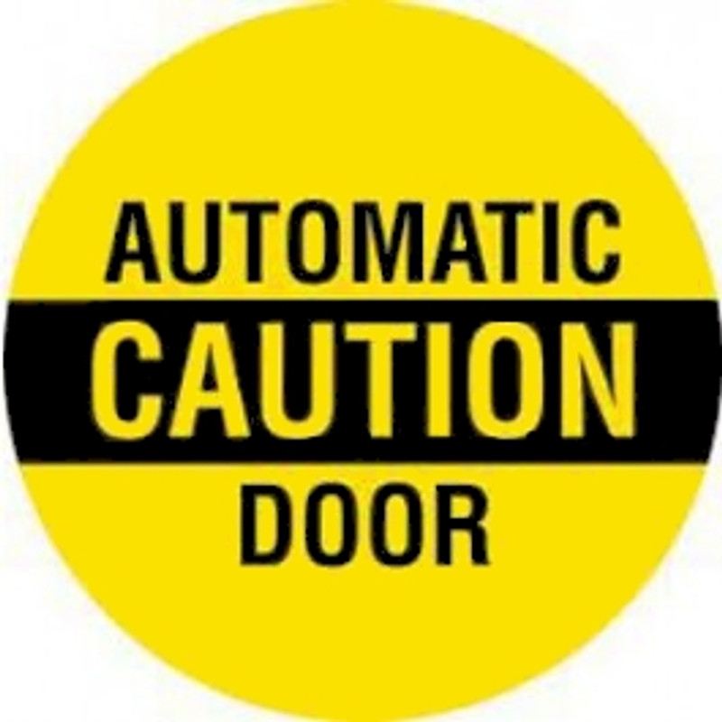 Automatic Door Sign