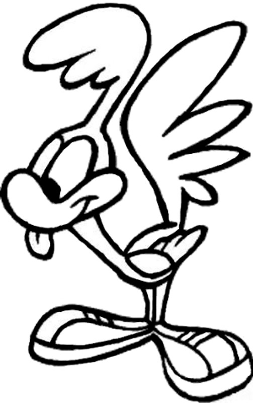 Baby Roadrunner Decal