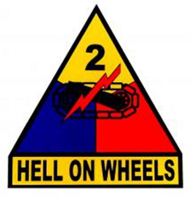 USA 2nd Armored Division (Hell On Wheels)
